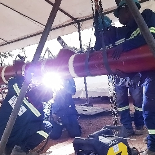 TRAVAUX DE RACCORDEMENT TUYAUTERIE BAC R12 SUPER SANS PLOMB DEPOT GESTOCI YAMOUSSOUKRO (2023-2024)